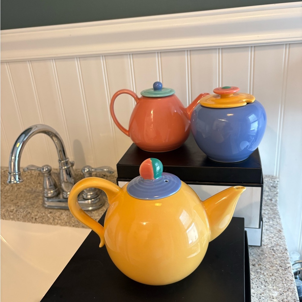 Lindt Stymeist COLORWAYS 3 pcs Tea Service Set BN Un-used **